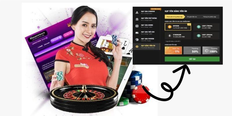 Các phương thức nạp tiền điện tử và ngân hàng